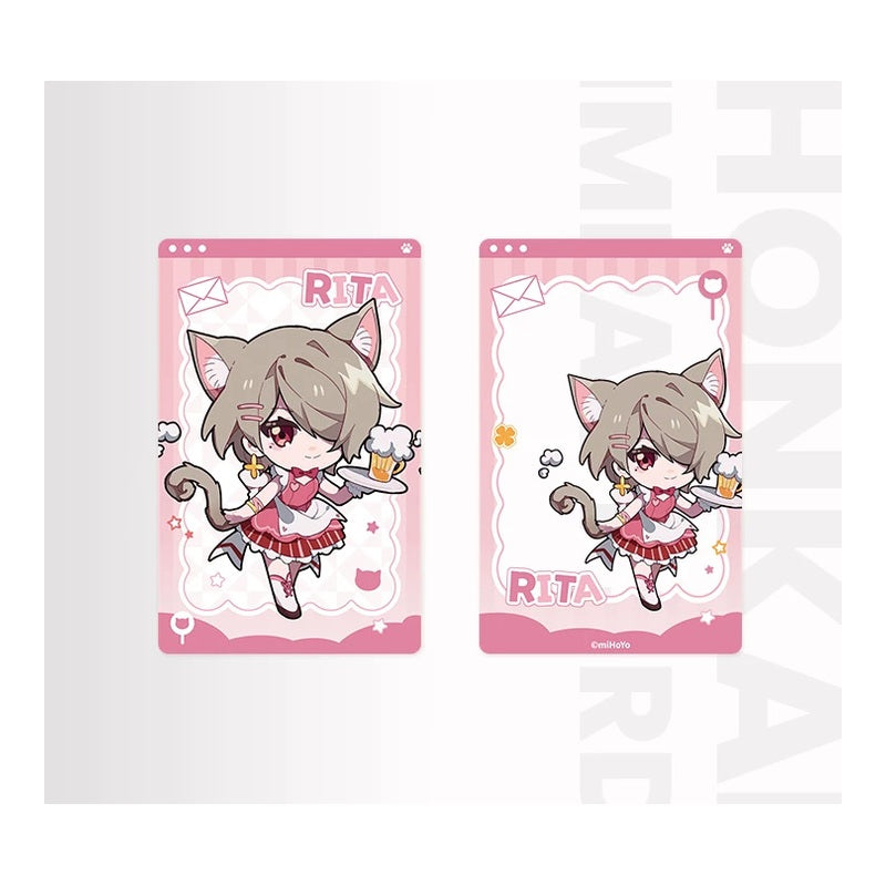 Honkai Impact 3rd Rita Holographic + Clear Card Set — view 2
