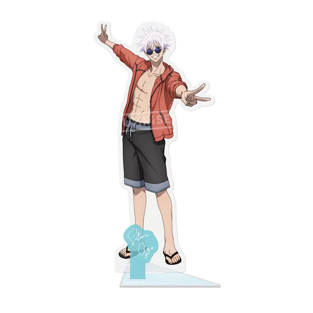 Jujutsu Kaisen Satoru Gojo Acrylic Stand — Beach Pose — view 1