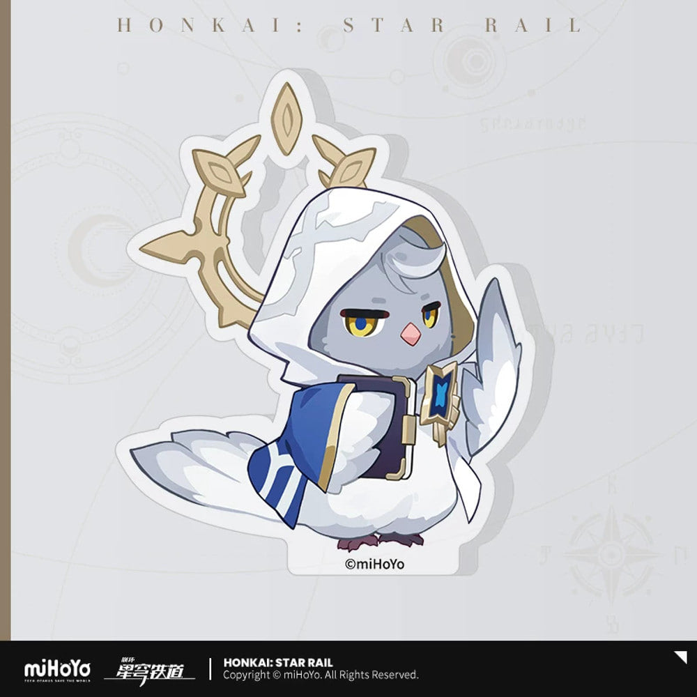 Honkai: Star Rail — Sunday Pigeon Mini Acrylic Stand — Azure Voyage Fluffy Ship Series