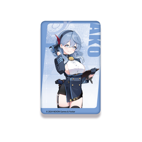 Blue Archive: Ako Square Can Badge - Yostar Official