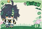 The included Kinich photo card with a Halloween design