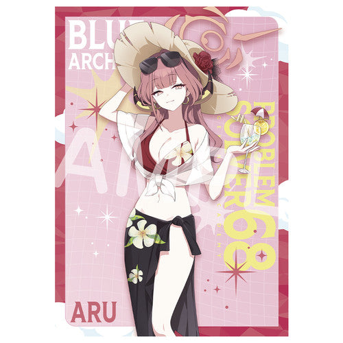 Blue Archive — Aru New Illustration Poster — TSUTAYA POPUP SHOP Problem Solver 68