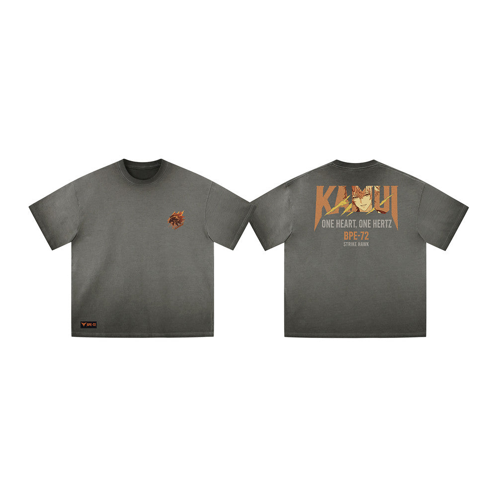 Punishing: Gray Raven — Kamui Character Motif T-Shirt — Meet in the Frequency
