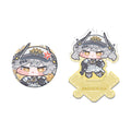 Punishing: Gray Raven — Karenina: Sinhang Squishy Badge & Acrylic Keychain Set — Puffy Cheeks Theme
