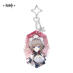 Genshin Impact Sandrone Faceted Acrylic Keychain in the original product sample — image 1