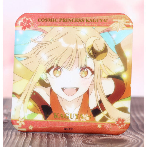 Cosmic Princess Kaguya! — Kaguya BOOMCOMIC Scene Square Can Badge VR 01 (Non-Random)