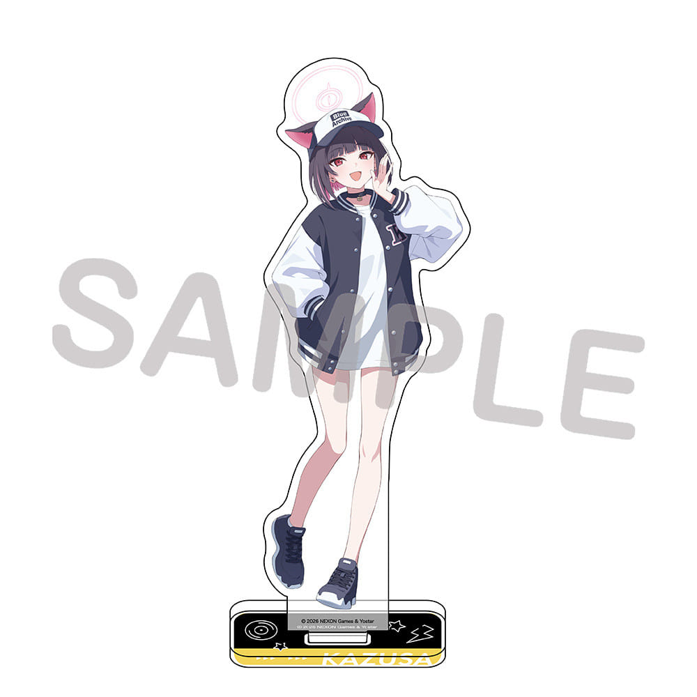 Blue Archive — Kazusa Acrylic Stand — DJ fes. Tour