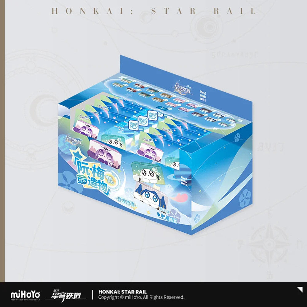 Honkai: Star Rail — Ruan Mei's Creations Hat-Wearing Mochi Cat Mini Figure Vol. 3 — Full Box of 12