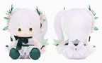 Front and back views of the Nahida doll