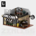 젠레스 존 제로 공식 정품 굿즈 6단지 시리즈 레고 블록 세트 COFF 카페 - 젠존제 ZZZ