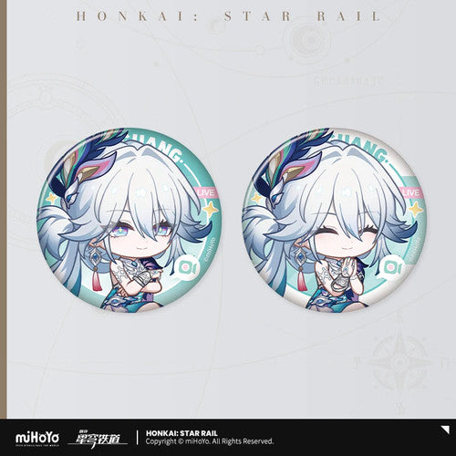 Honkai: Star Rail — Yao Guang Owl's Reception Room Can Badge Set of 2