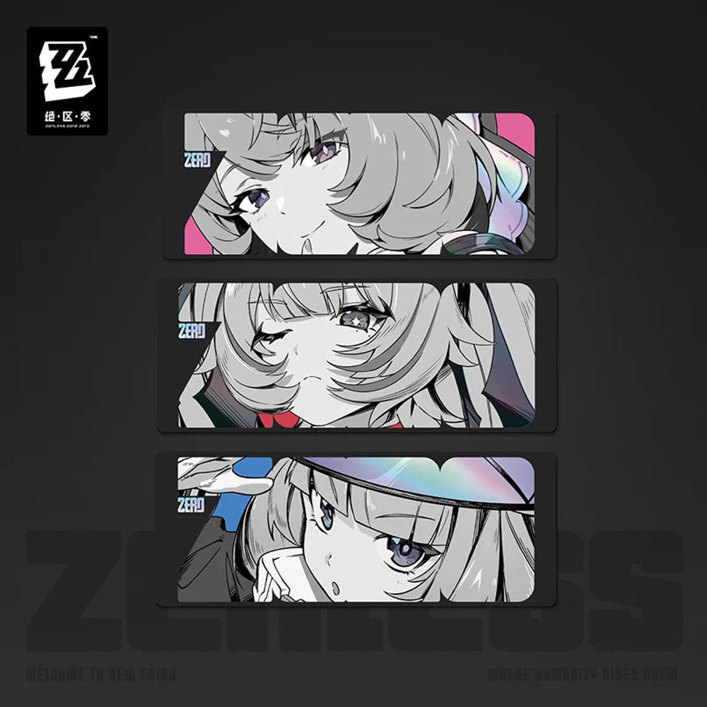 Zenless Zone Zero — Tidal Noise Keyboard Replacement Panel — Agent Group C (Norma, Remiel, Claret)