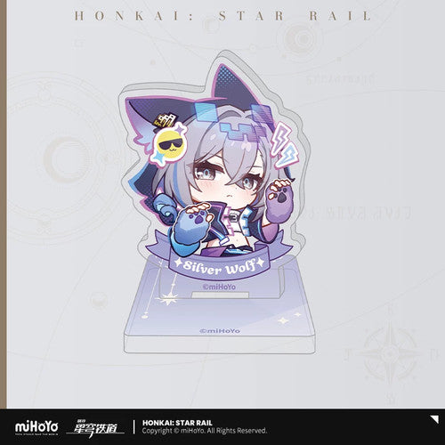 Honkai: Star Rail — Silver Wolf LV.999 Nameless Medal Acrylic Stamp