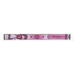 Shiki Ichinose Starlight Dining ribbon strap, front: illustration, event logo, name and two snap buttons