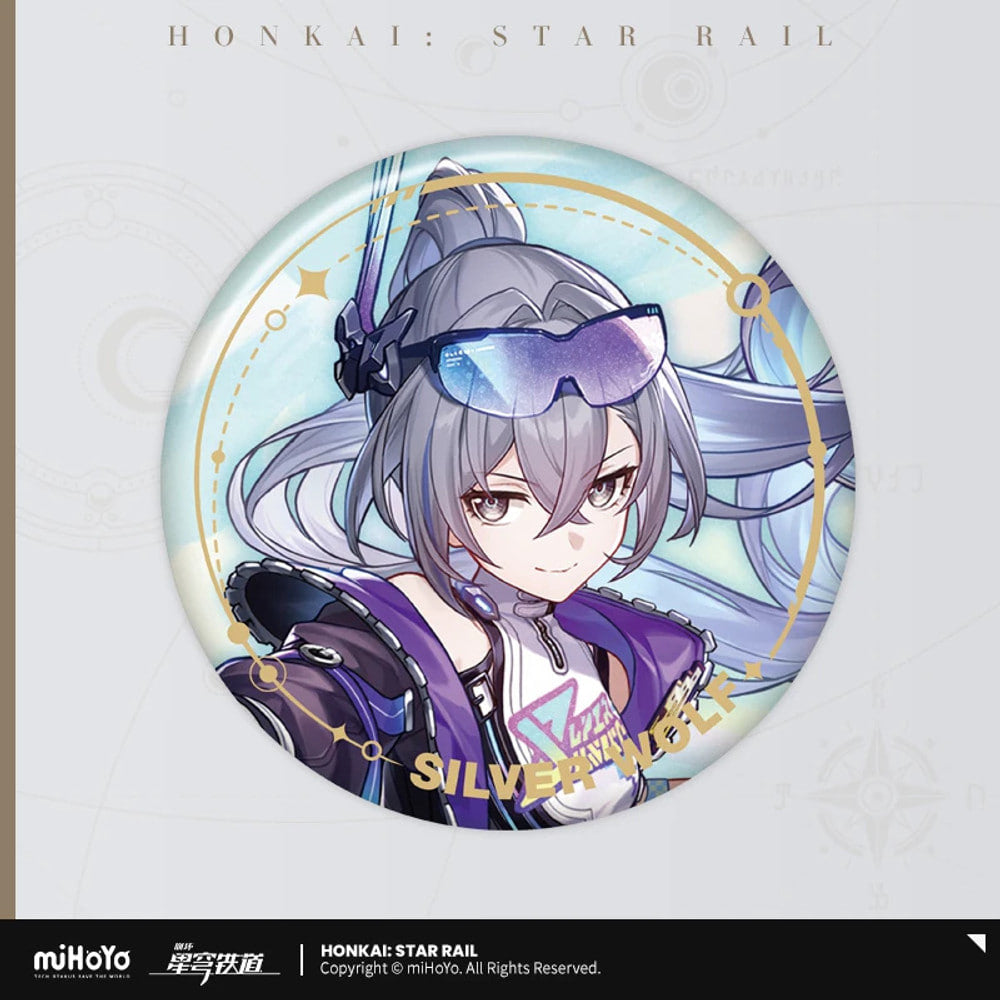 Honkai: Star Rail — Silver Wolf LV.999 Elation Illustration Can Badge