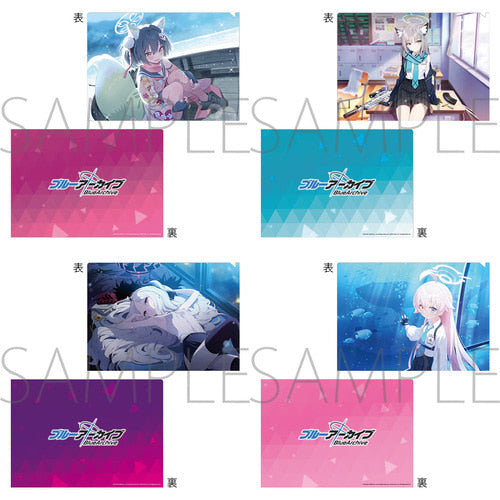 블루 아카이브 공식 정품 메모리얼 클리어 파일 vol.1 호시노 시로코 이즈나 히나