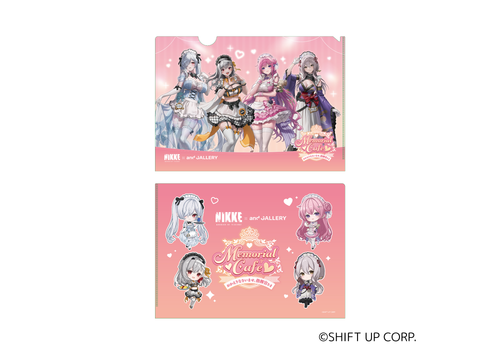 GODDESS OF VICTORY: NIKKE × and GALLERY Cafe Vol. 1 Clear File Folder – Group · 2