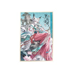 Wuthering Waves — Fox Constellation Acrylic Shikishi — Ink Cloud Wandering Fox Series