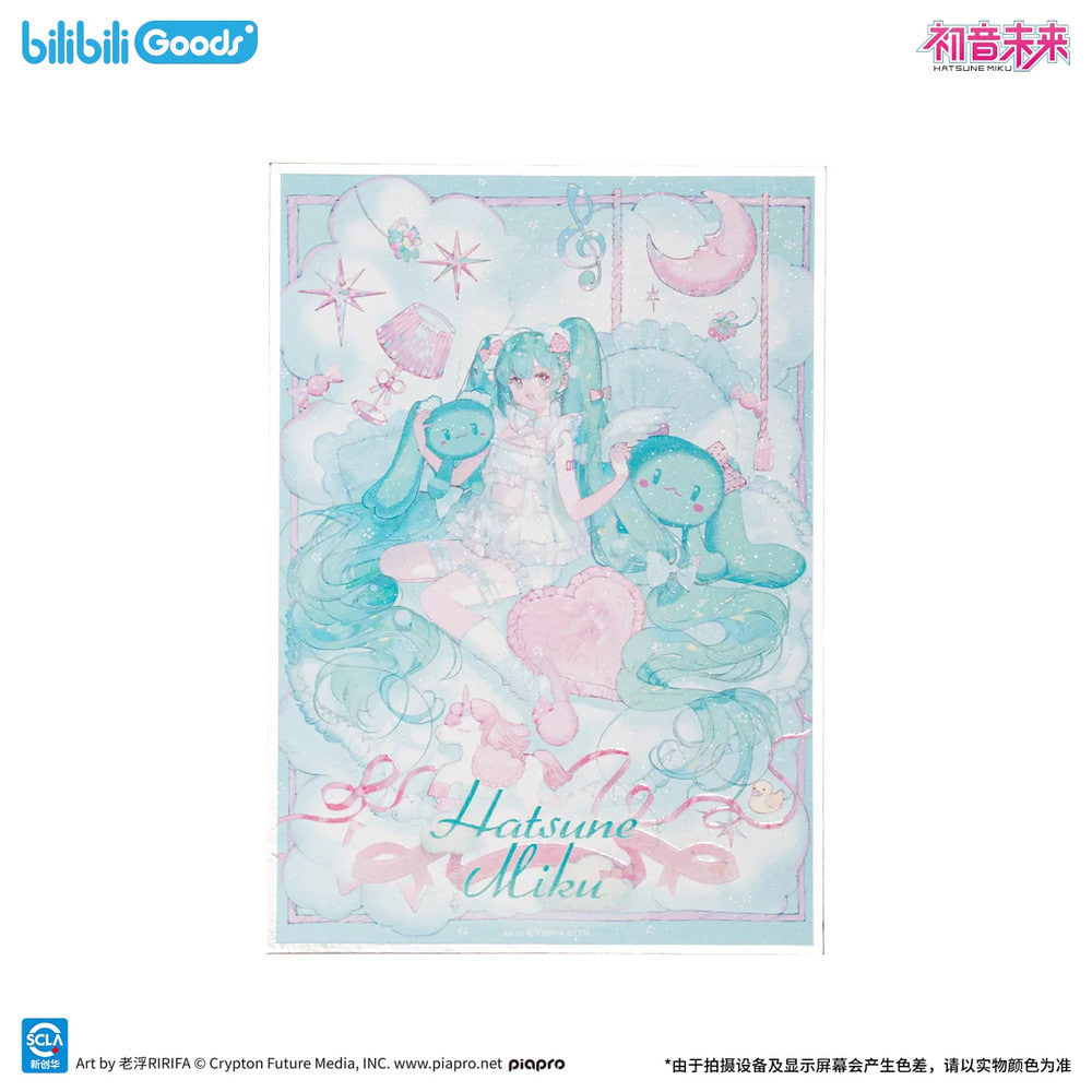 ピアプロキャラクターズ 初音ミク イラスト色紙の元の商品見本（画像1）