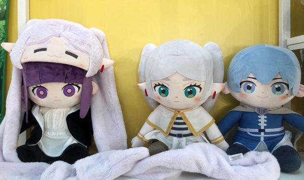 Frieren: Beyond Journey's End: 43cm Sitting Plush - Frieren, Fern & Himmel.