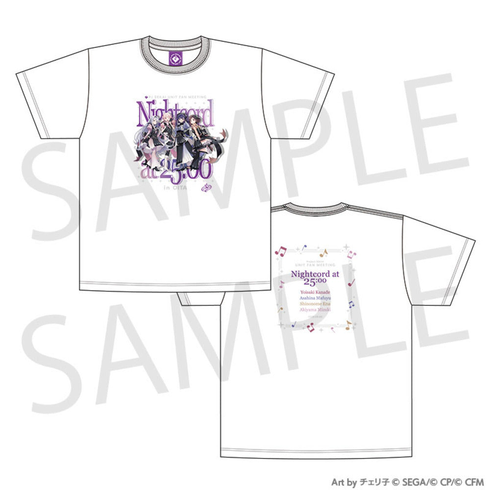プロジェクトセカイ — 25時、ナイトコードで。 ユニットファンミーティング Tシャツ