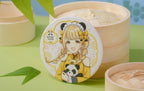 Kotone Fujita coaster leaning against bamboo steamers (props not included)
