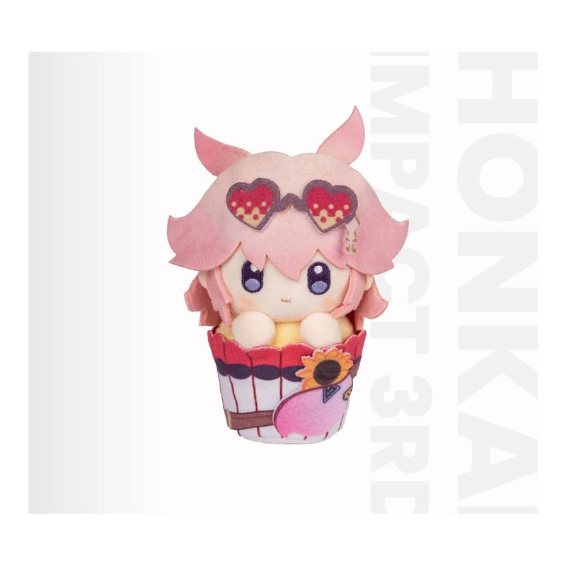 Honkai Impact 3rd Yae Sakura Cupcake-Style Plush Keychain — view 2