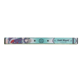 Kaede Takagaki Starlight Dining ribbon strap, front: illustration, event logo, name and two snap buttons