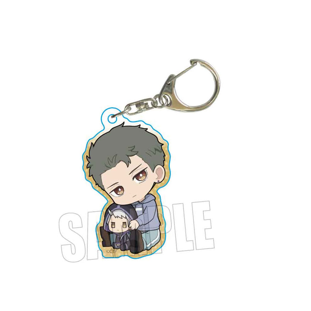 Cosmic Princess Kaguya! — Rai Komazawa BELL HOUSE Gyugyutto Part 2 Acrylic Keychain (Reality Ver.)