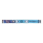 Temari Tsukimura Starlight Dining ribbon strap, front: illustration, event logo, name and two snap buttons