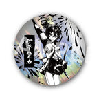 Blue Archive — Haruka Ink Wash Hologram Can Badge — TSUTAYA POPUP SHOP Problem Solver 68