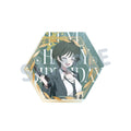 Blue Archive Fuyu Hexagonal acrylic block with foil birthday artwork — view 1