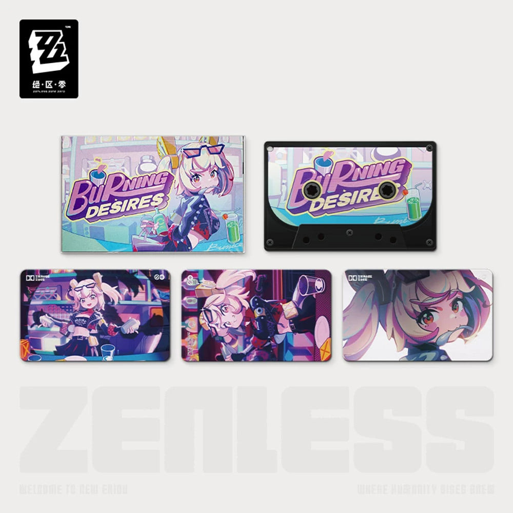 Zenless Zone Zero — Burnice HOLLOW RECALL NFC Music Card Set