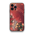 원신 폰케이스 가명 핸드폰 케이스 강화유리 iPhone 15 Pro