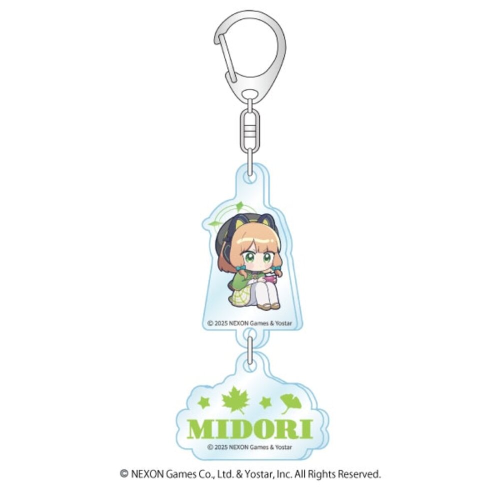 ブルーアーカイブ — ミドリ Autumn Code 2パーツアクリルキーホルダー