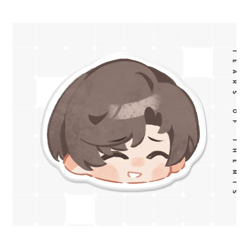 未定事件簿 左京静真 陶器ミニキャラマグネット C（画像1）