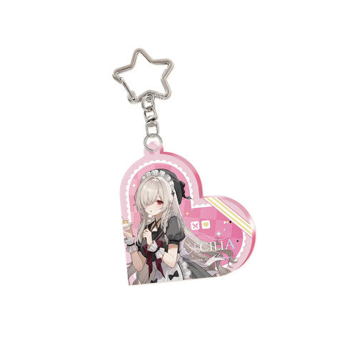 Girls' Frontline 2: Exilium — Cecilia Southern Cross Café Collab Acrylic Keychain