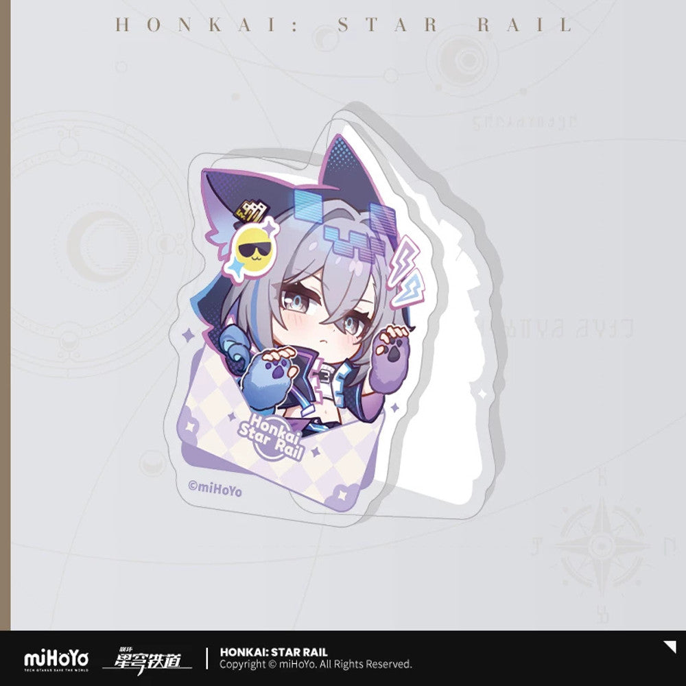 Honkai: Star Rail — Silver Wolf LV.999 Nameless Medal Acrylic Clip