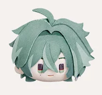 取り外したローエンのぬいぐるみの頭部