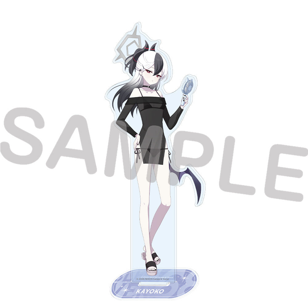 Blue Archive — Kayoko New Illustration BIG Acrylic Stand — TSUTAYA POPUP SHOP Problem Solver 68