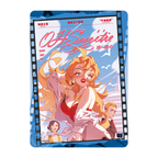 Zenless Zone Zero SHININGSOUL PT-210 card. A blue filmstrip-style card featuring a blonde woman, supporting figures and pink OH Sweetie lettering.
