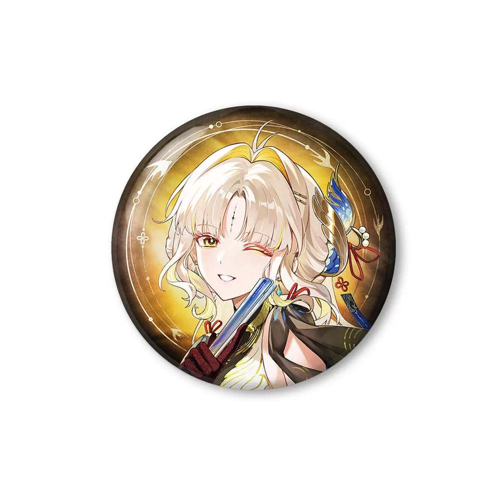 Wuthering Waves Suisui 65 mm Glitter Button Badge in the original product sample — image 1