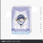 Tears of Themis · Stellis Serenade · Chibi Magnetic Acrylic Assembly · Marius von Hagen — product illustration and displayed design