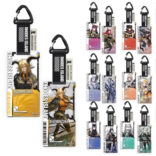 명일방주 공식 정품 굿즈 통행증 35.0 데겐블레허, 레이, 레토, 헤럴드, 워미, 츠키노기, 민트