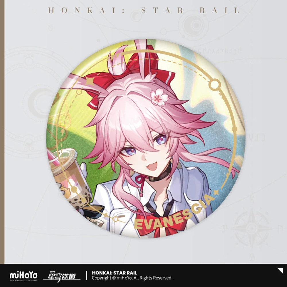 Honkai: Star Rail — Evanescia Elation Illustration Can Badge