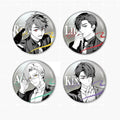 미호요 공식 정품 미해결사건부 굿즈 로맨틱 프리즈 발렌타인 데이 시리즈 뱃지