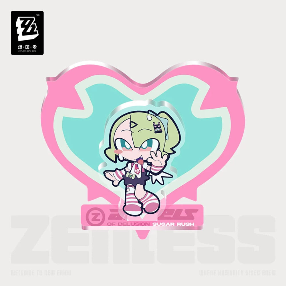 Zenless Zone Zero — Suna SD Acrylic Fridge Magnet — PINK Sweet Critical