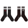 Jujutsu Kaisen Crew Socks — Black A — view 1