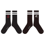 Jujutsu Kaisen Crew Socks — Black A — view 1