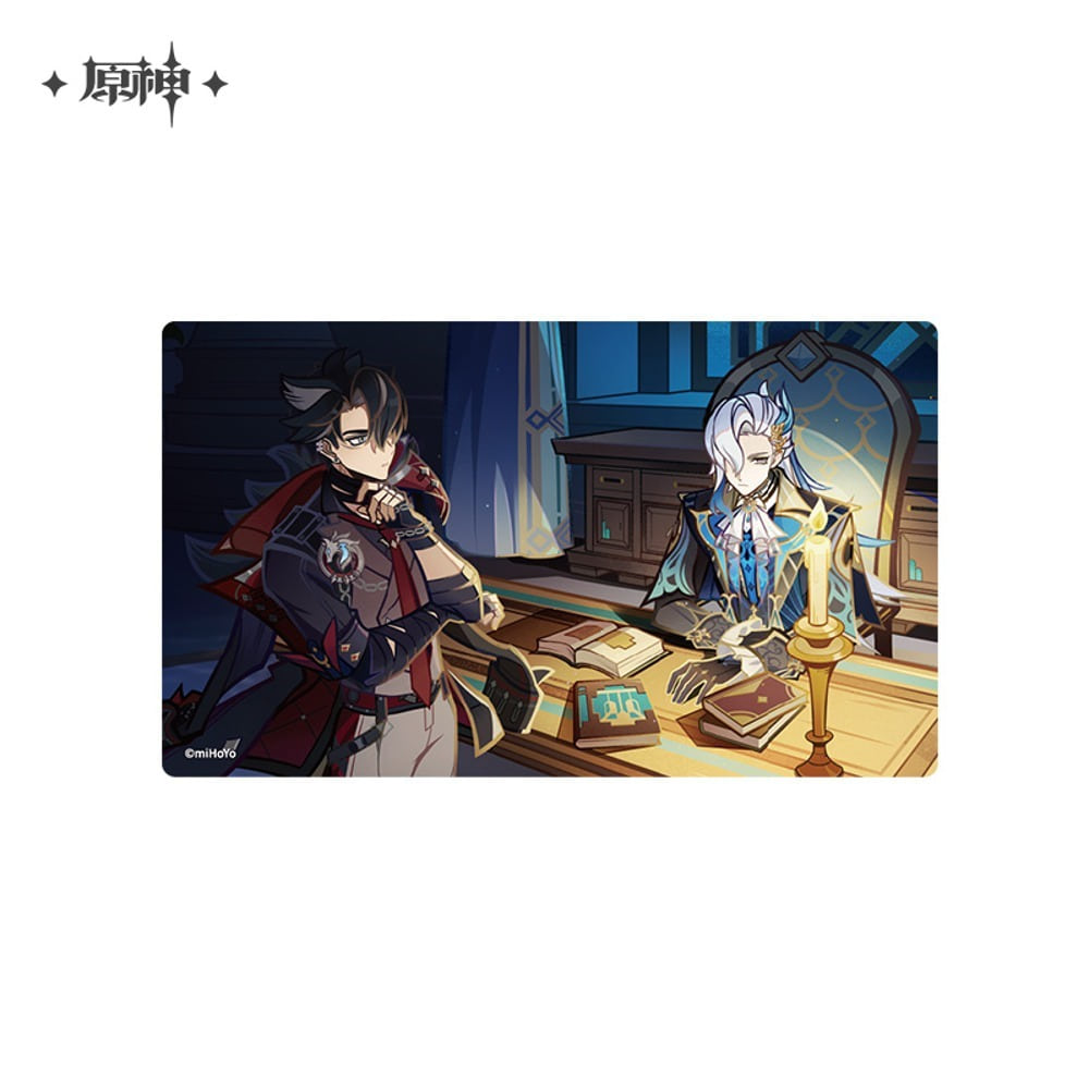 원신 공식 정품 굿즈 버전 미리보기 시리즈 필름카드 엽서 라이오슬리 & 느비예트
